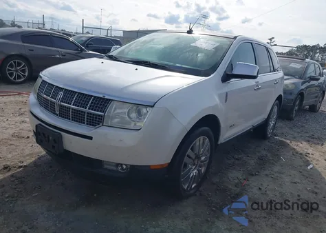 2010 Lincoln Mkx z USA, uszkodzony, nr VIN 2LMDJ6JC5ABJ30818